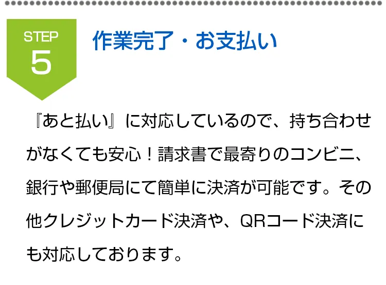 水まわりの緊急修理屋さん～水道修理～step5